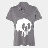 Women's Heathered Polo Thumbnail
