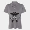 Women's Heathered Polo Thumbnail