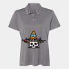 Women's Heathered Polo Thumbnail