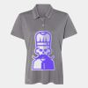 Women's Heathered Polo Thumbnail
