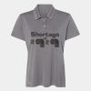 Women's Heathered Polo Thumbnail