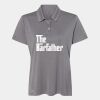 Women's Heathered Polo Thumbnail