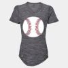 Women's Mèlange Tech V-Neck T-Shirt Thumbnail