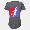 Women's Mèlange Tech V-Neck T-Shirt Thumbnail