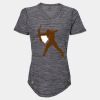 Women's Mèlange Tech V-Neck T-Shirt Thumbnail