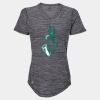 Women's Mèlange Tech V-Neck T-Shirt Thumbnail