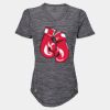 Women's Mèlange Tech V-Neck T-Shirt Thumbnail