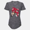 Women's Mèlange Tech V-Neck T-Shirt Thumbnail