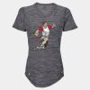 Women's Mèlange Tech V-Neck T-Shirt Thumbnail