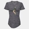 Women's Mèlange Tech V-Neck T-Shirt Thumbnail