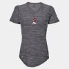 Women's Mèlange Tech V-Neck T-Shirt Thumbnail