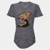 Women's Mèlange Tech V-Neck T-Shirt Thumbnail