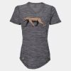 Women's Mèlange Tech V-Neck T-Shirt Thumbnail