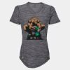 Women's Mèlange Tech V-Neck T-Shirt Thumbnail