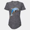 Women's Mèlange Tech V-Neck T-Shirt Thumbnail