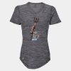 Women's Mèlange Tech V-Neck T-Shirt Thumbnail