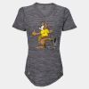 Women's Mèlange Tech V-Neck T-Shirt Thumbnail
