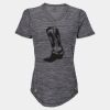 Women's Mèlange Tech V-Neck T-Shirt Thumbnail