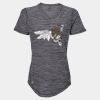 Women's Mèlange Tech V-Neck T-Shirt Thumbnail
