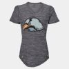 Women's Mèlange Tech V-Neck T-Shirt Thumbnail
