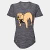 Women's Mèlange Tech V-Neck T-Shirt Thumbnail