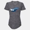 Women's Mèlange Tech V-Neck T-Shirt Thumbnail