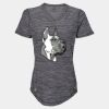 Women's Mèlange Tech V-Neck T-Shirt Thumbnail