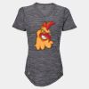 Women's Mèlange Tech V-Neck T-Shirt Thumbnail