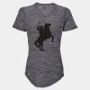 Women's Mèlange Tech V-Neck T-Shirt Thumbnail