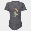 Women's Mèlange Tech V-Neck T-Shirt Thumbnail