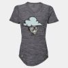 Women's Mèlange Tech V-Neck T-Shirt Thumbnail