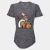 Women's Mèlange Tech V-Neck T-Shirt Thumbnail