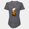 Women's Mèlange Tech V-Neck T-Shirt Thumbnail
