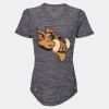 Women's Mèlange Tech V-Neck T-Shirt Thumbnail