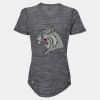Women's Mèlange Tech V-Neck T-Shirt Thumbnail