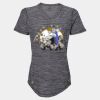 Women's Mèlange Tech V-Neck T-Shirt Thumbnail