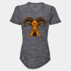 Women's Mèlange Tech V-Neck T-Shirt Thumbnail