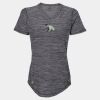 Women's Mèlange Tech V-Neck T-Shirt Thumbnail