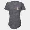 Women's Mèlange Tech V-Neck T-Shirt Thumbnail