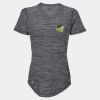 Women's Mèlange Tech V-Neck T-Shirt Thumbnail