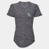 Women's Mèlange Tech V-Neck T-Shirt Thumbnail