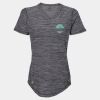Women's Mèlange Tech V-Neck T-Shirt Thumbnail