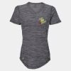 Women's Mèlange Tech V-Neck T-Shirt Thumbnail