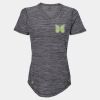 Women's Mèlange Tech V-Neck T-Shirt Thumbnail