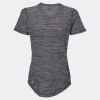 Women's Mèlange Tech V-Neck T-Shirt Thumbnail