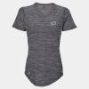 Women's Mèlange Tech V-Neck T-Shirt Thumbnail