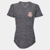 Women's Mèlange Tech V-Neck T-Shirt Thumbnail