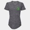 Women's Mèlange Tech V-Neck T-Shirt Thumbnail