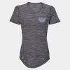 Women's Mèlange Tech V-Neck T-Shirt Thumbnail