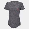 Women's Mèlange Tech V-Neck T-Shirt Thumbnail